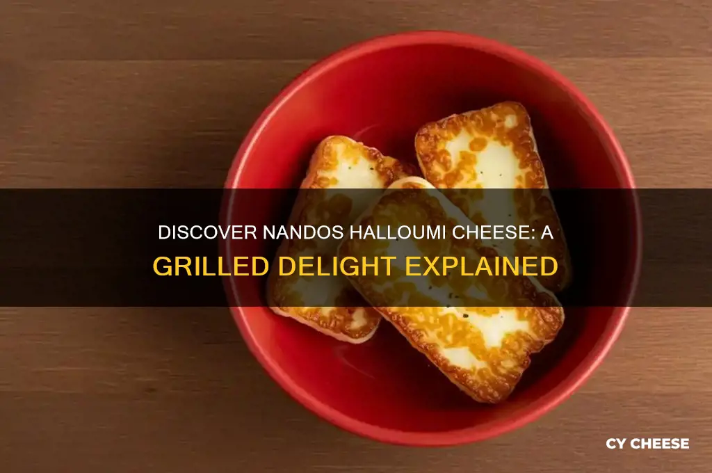 what is nandos halloumi cheese