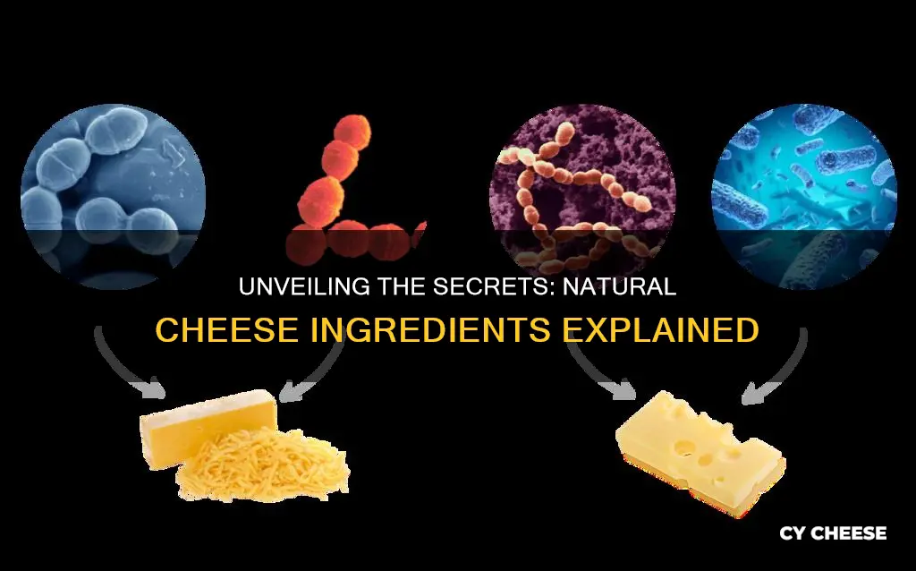 what is natural cheese made of