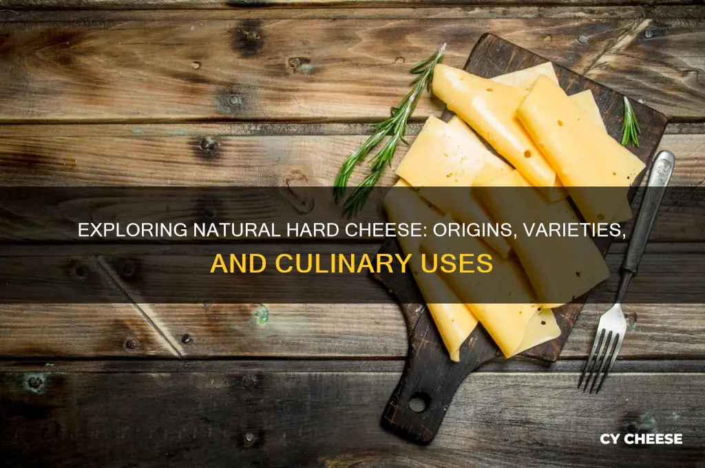 what is natural hard cheese