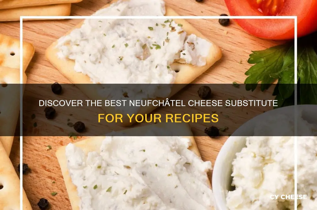 what is neufchatel cheese substitute