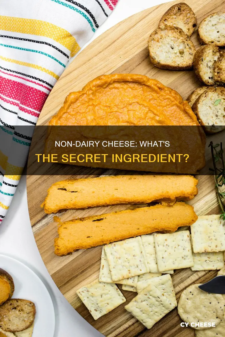 what is non dairy cheese made out of