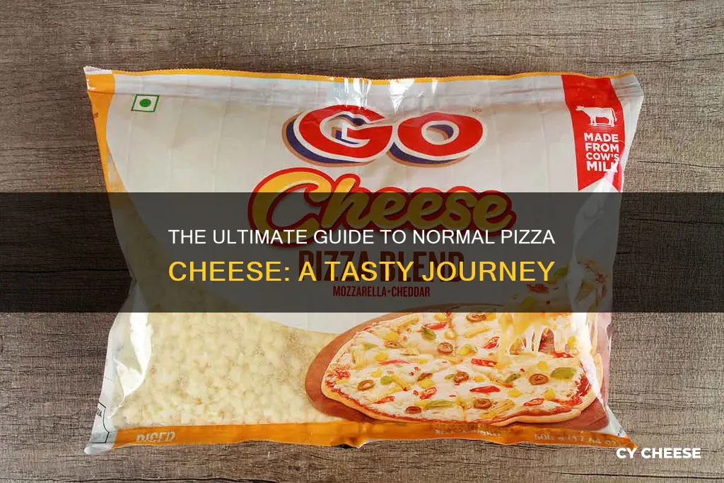 what is normal cheese for pizza