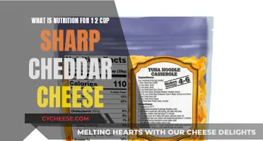 Understanding Cheddar Cheese Nutrition: A 1-2 Cup Guide