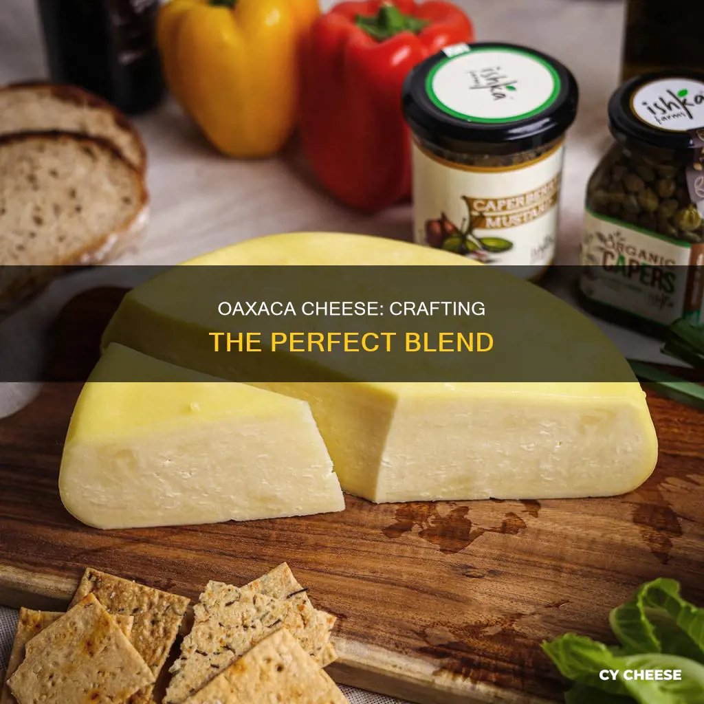 what is oaxaca cheese made from