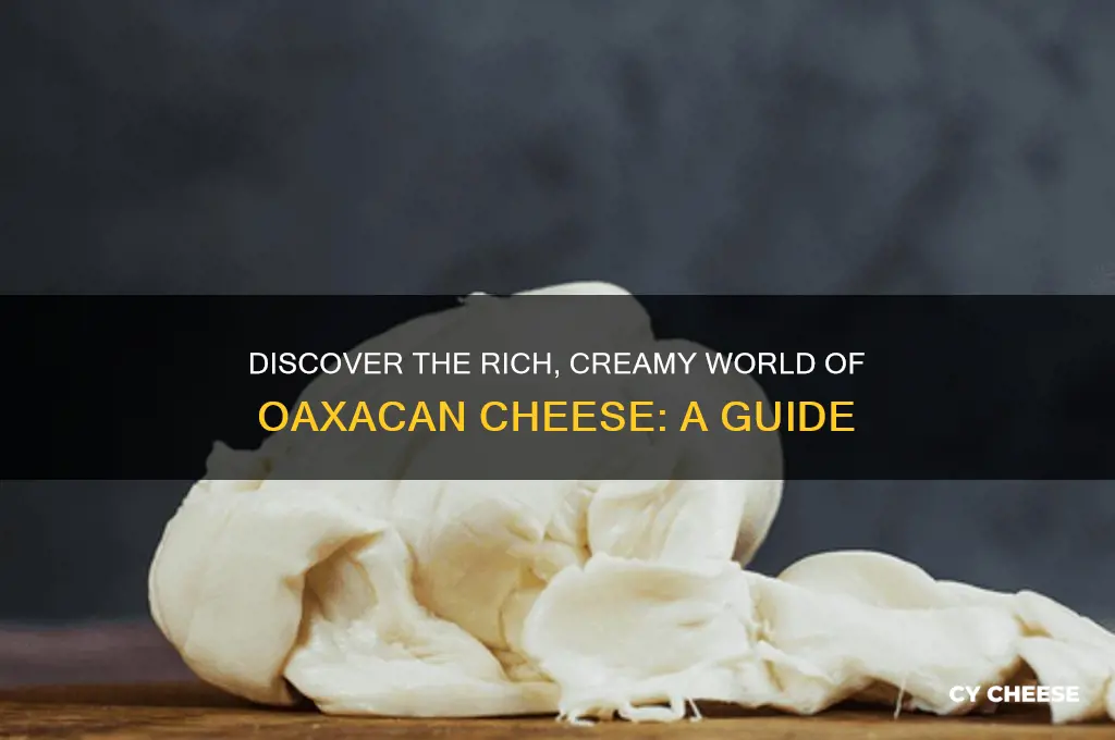 what is oaxacan cheese