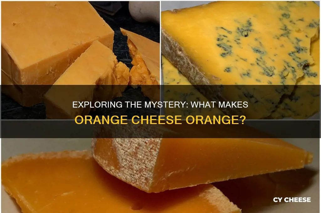 what is orange cheese