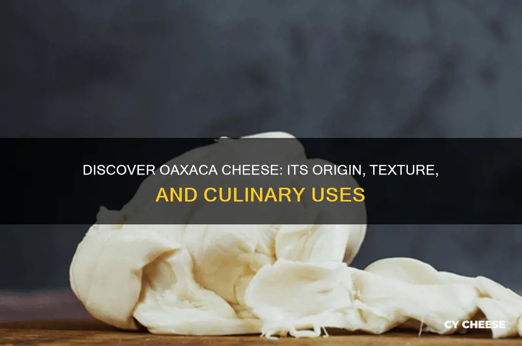 what is oxaca cheese