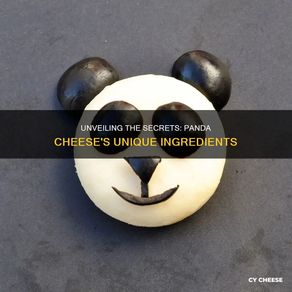 what is panda cheese made from