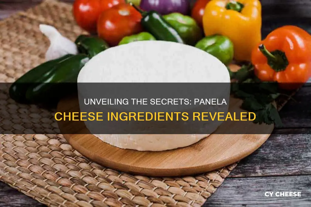 what is panela cheese made of