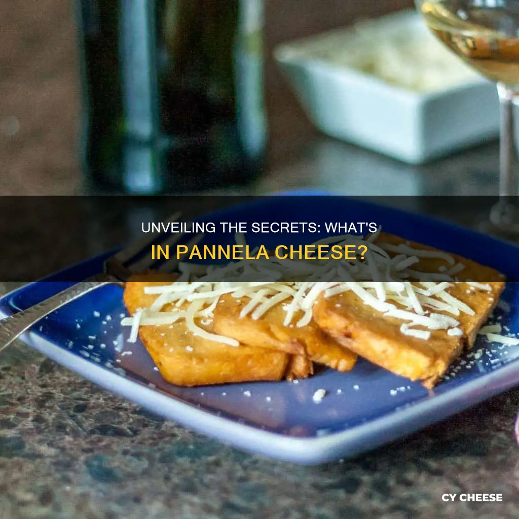 what is pannela cheese made of