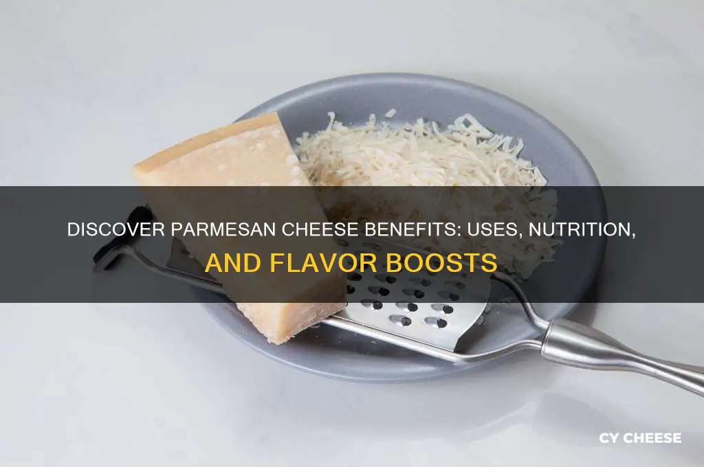 what is parmesan cheese good for