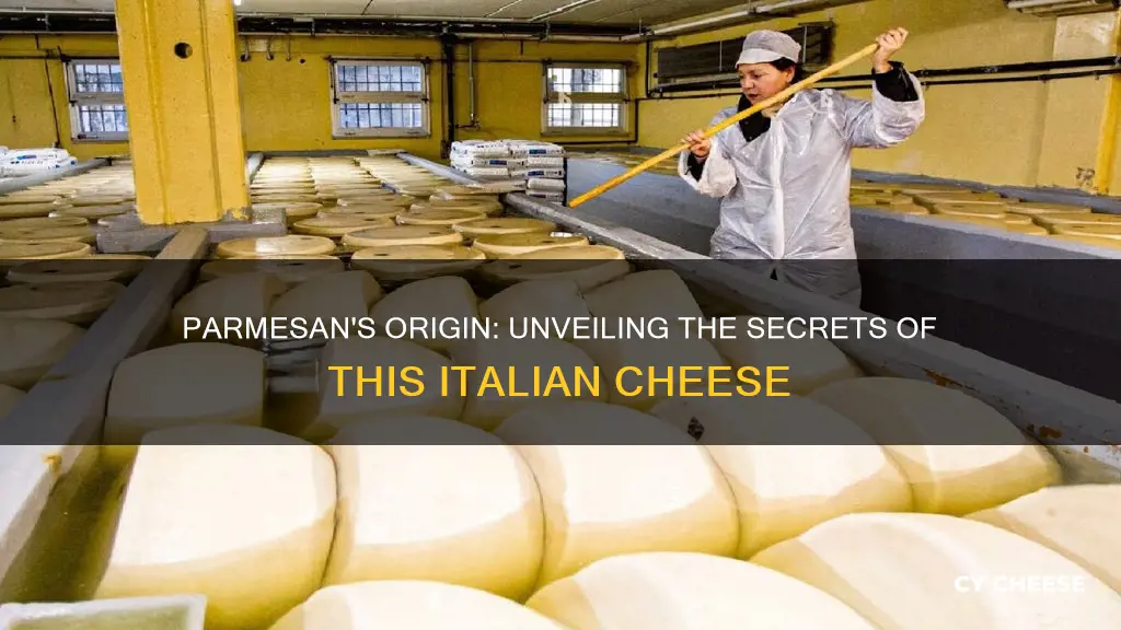 what is parmesean cheese made from