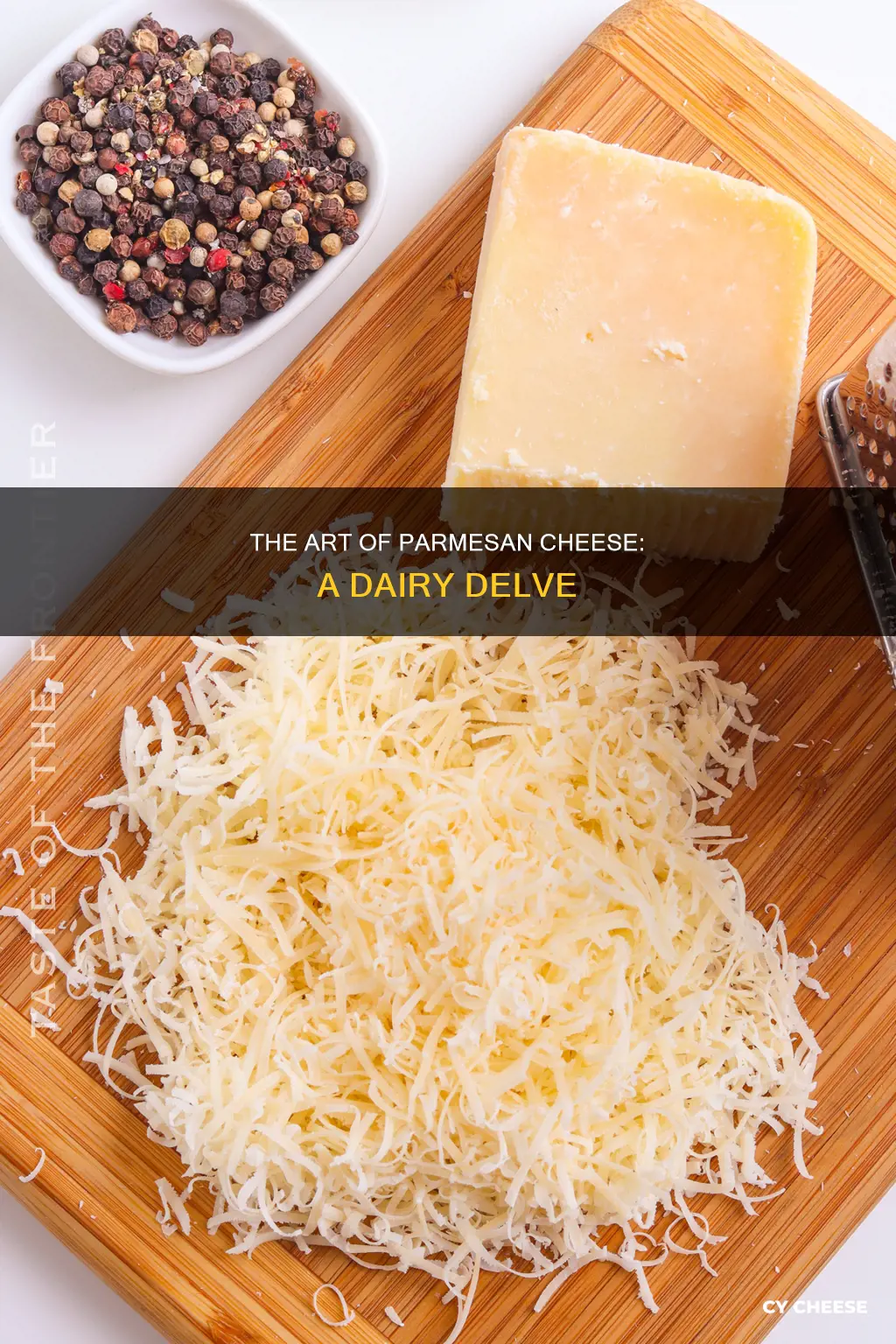what is parmesean cheese made from
