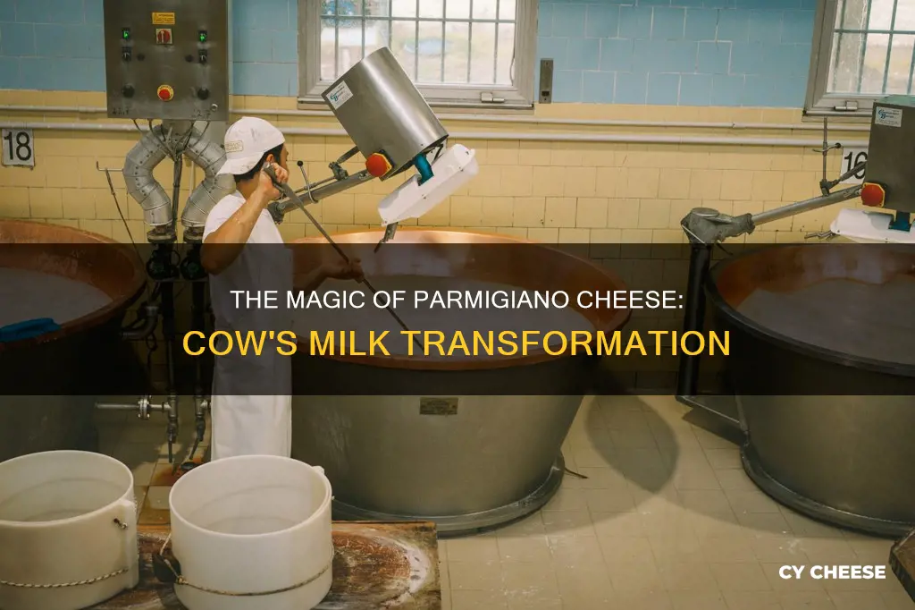 what is parmigiano cheese made from