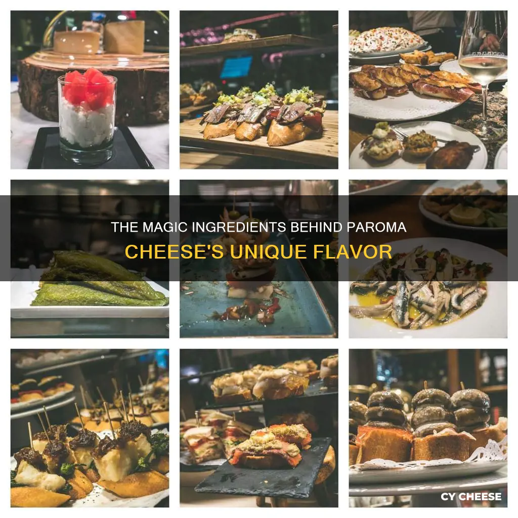 what is paroma cheese made of