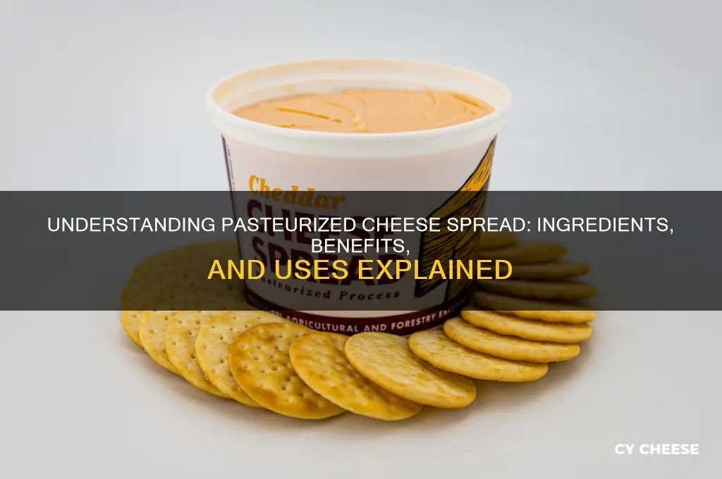 what is pasteurized cheese spread