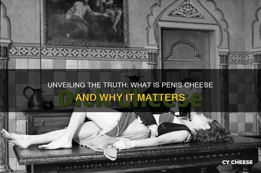 what is penis cheese