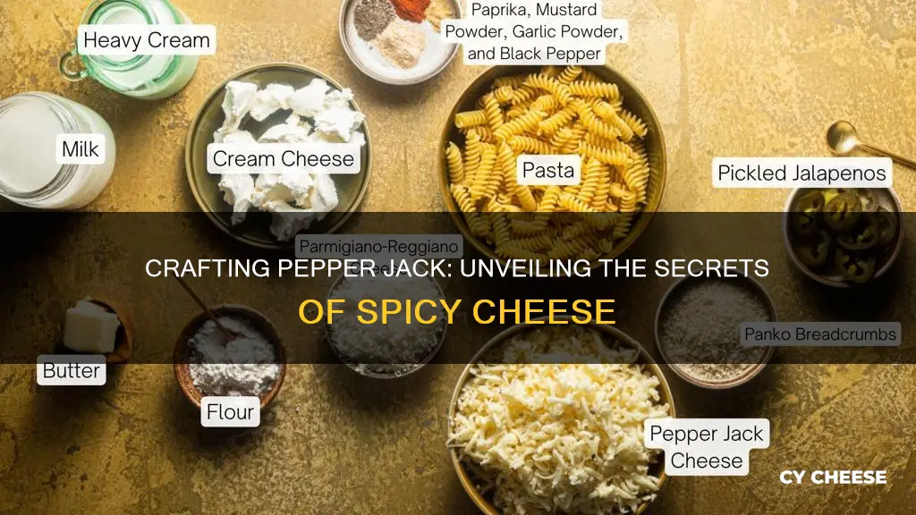 what is pepper jack cheese made from