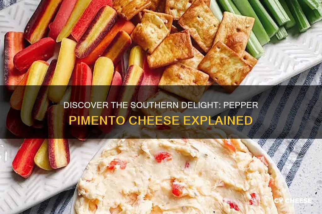 what is pepper pimento cheese