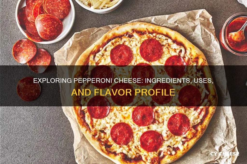 what is pepperoni cheese