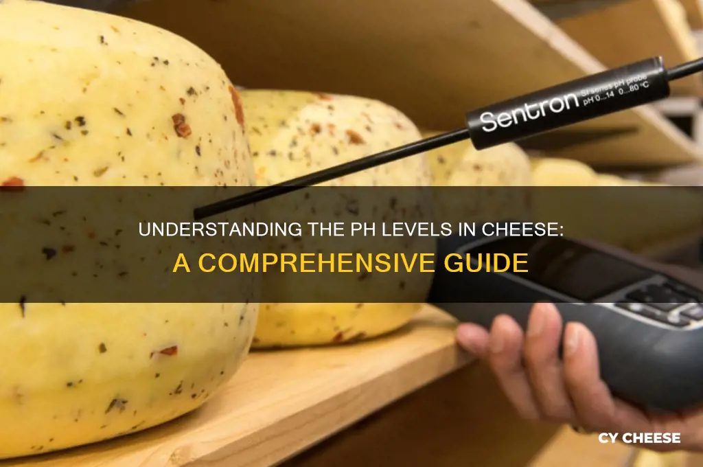 what is ph of cheese