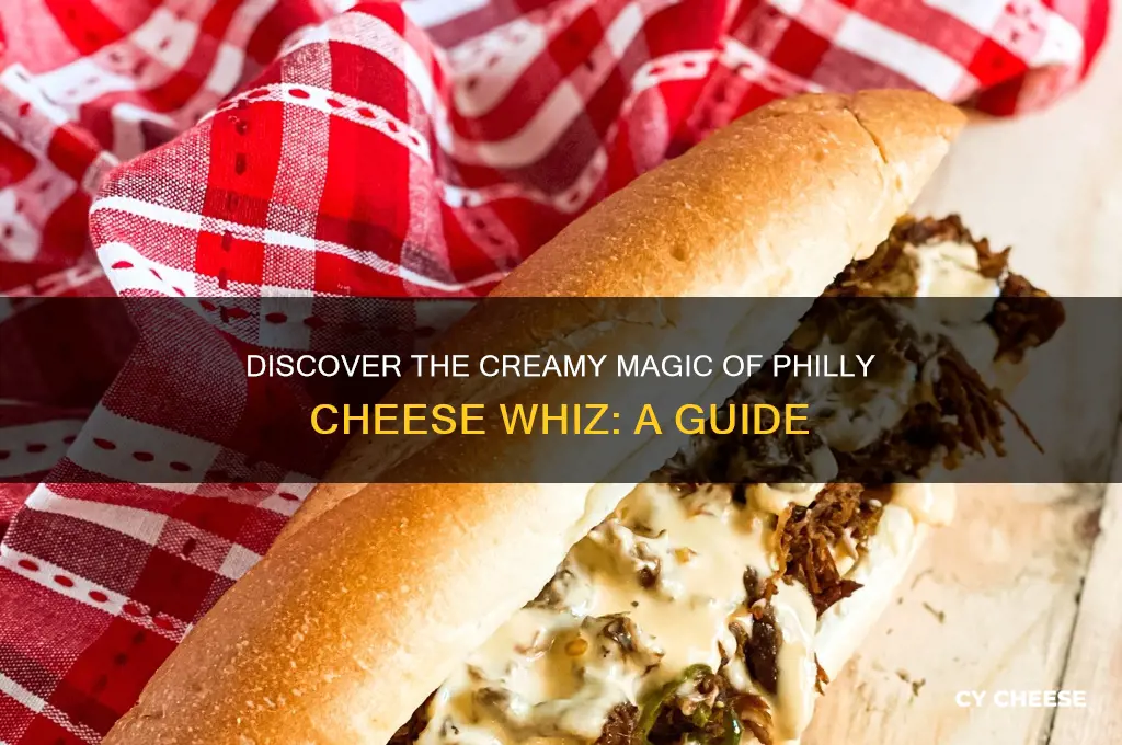 what is philly cheese whiz