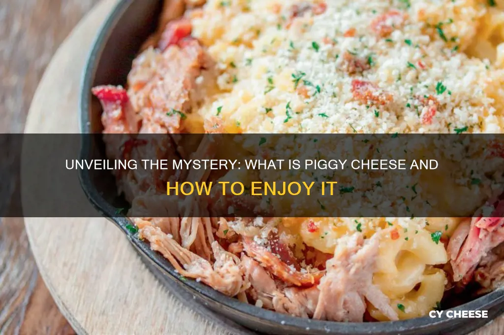 what is piggy cheese