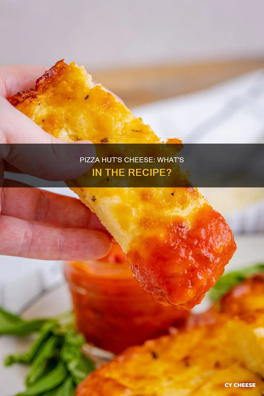 what is pizza hut cheese made from