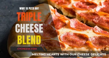 Pizza Hut's Triple Cheese Blend: A Cheesy Delight