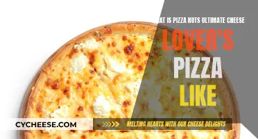 Pizza Hut's Ultimate Cheese Lover's Pizza: A Cheesy Delight