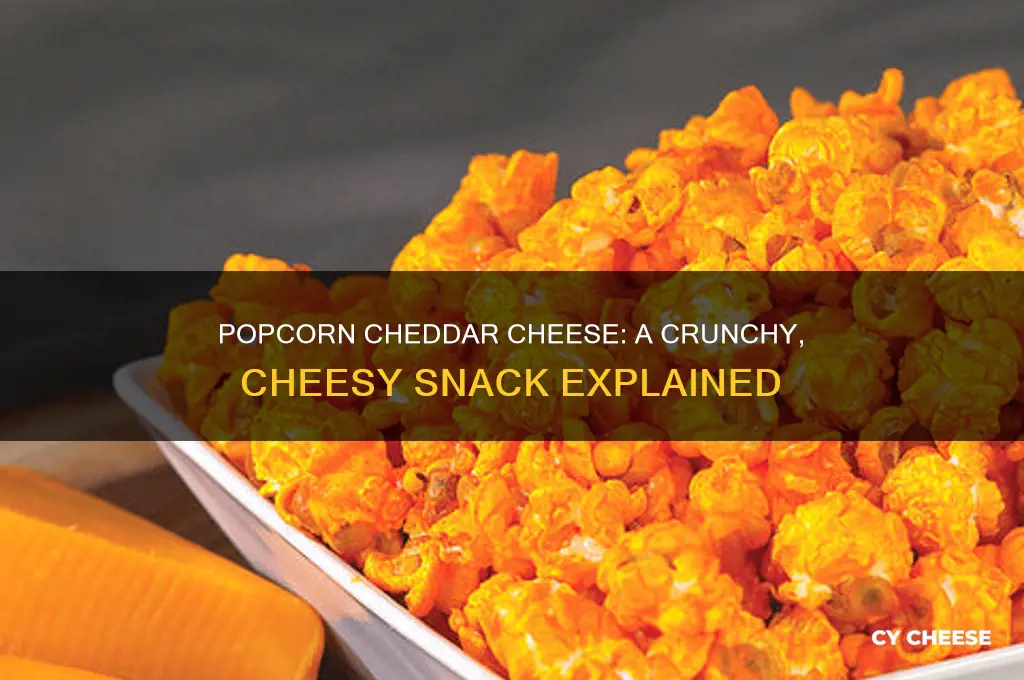 what is popcorn cheder cheese