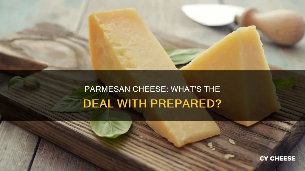 what is prepared parmesan cheese