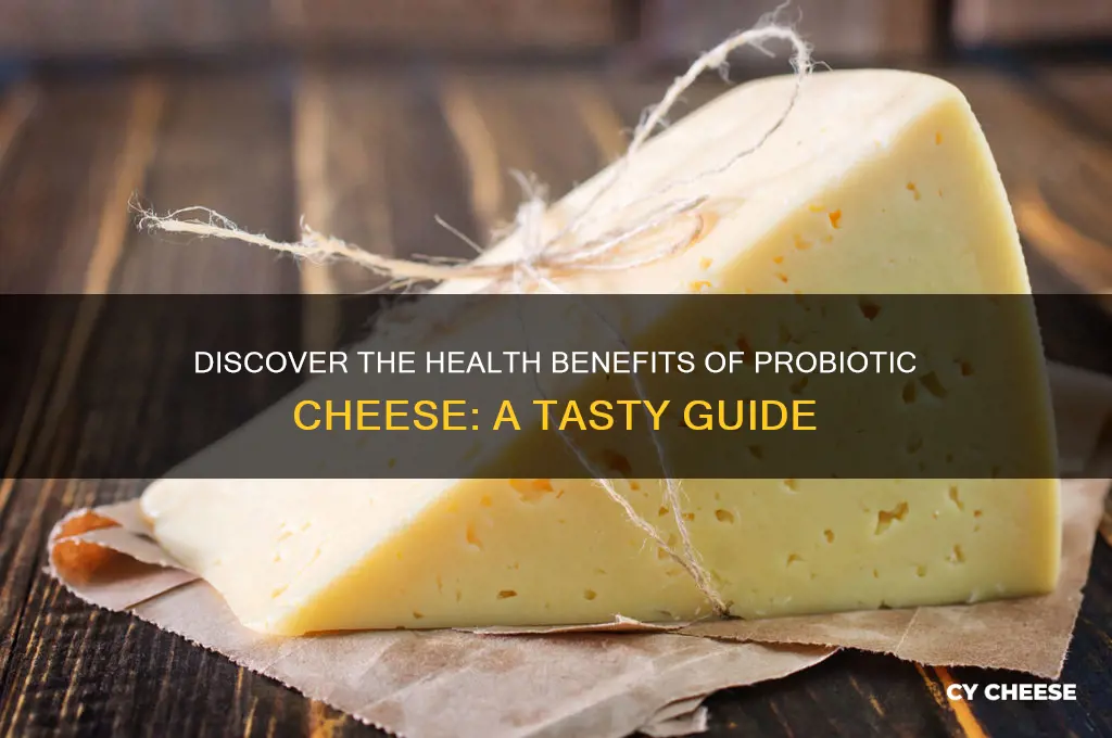 what is probiotic cheese