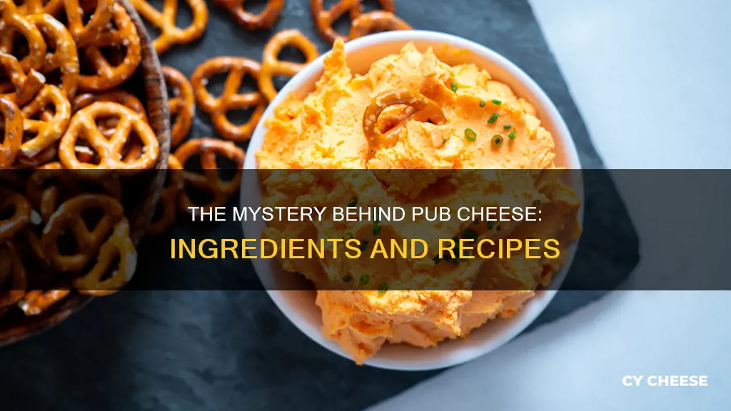 what is pub cheese made of