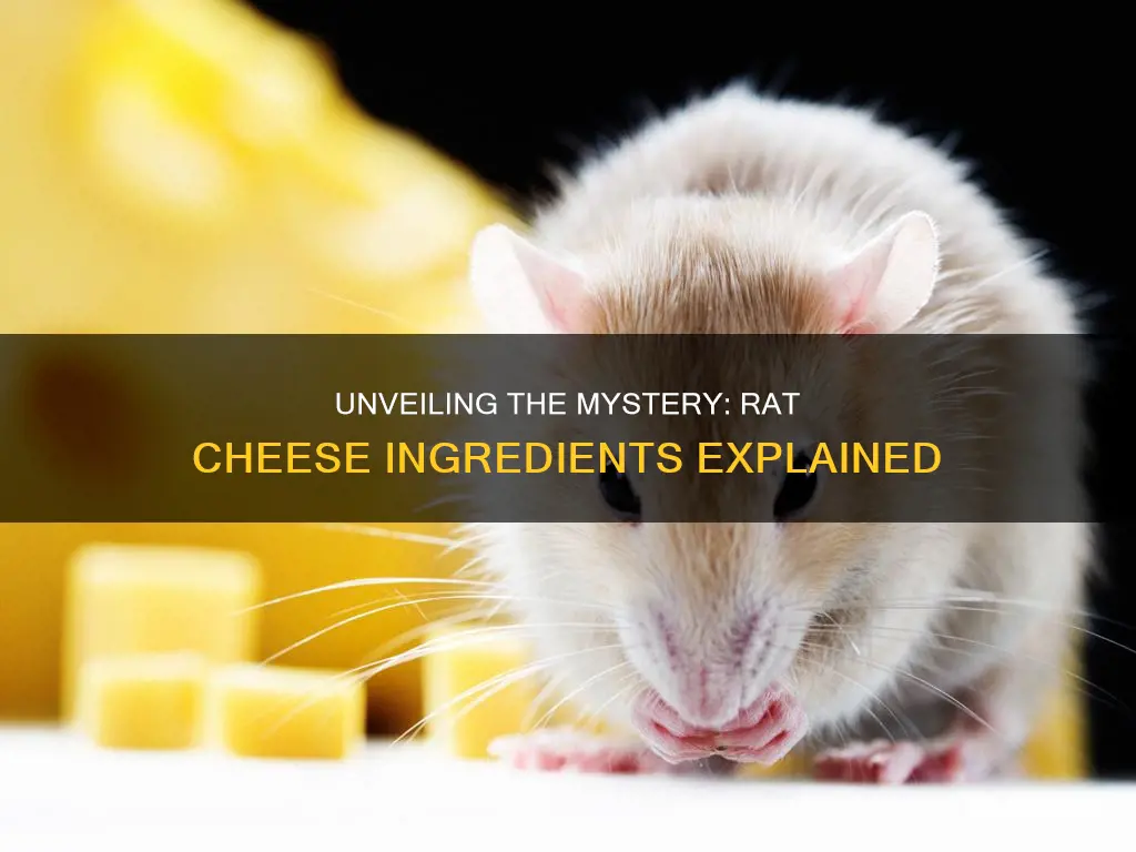 what is rat cheese made of