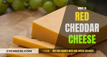 The Rich Taste of Red Cheddar Cheese