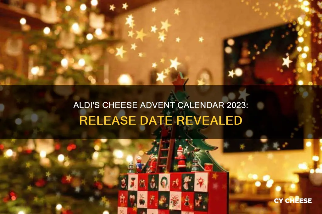 what is relase date for aldi cheese calender