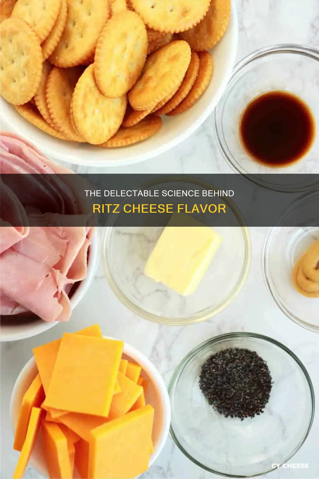 what is ritz cheese made out of