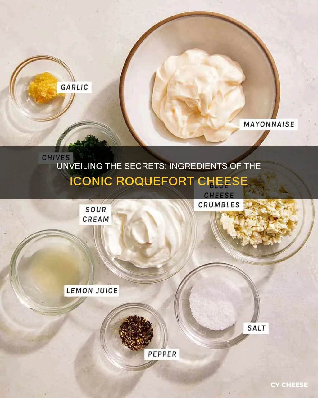 what is roquefort cheese made from