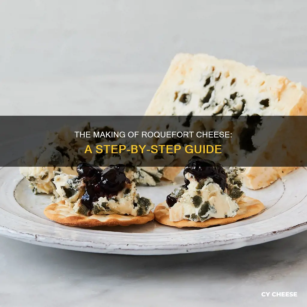 what is roquefort cheese made from