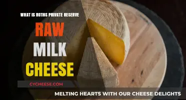 Roth's Private Reserve Raw Milk Cheese: A Gourmet's Delight Explained