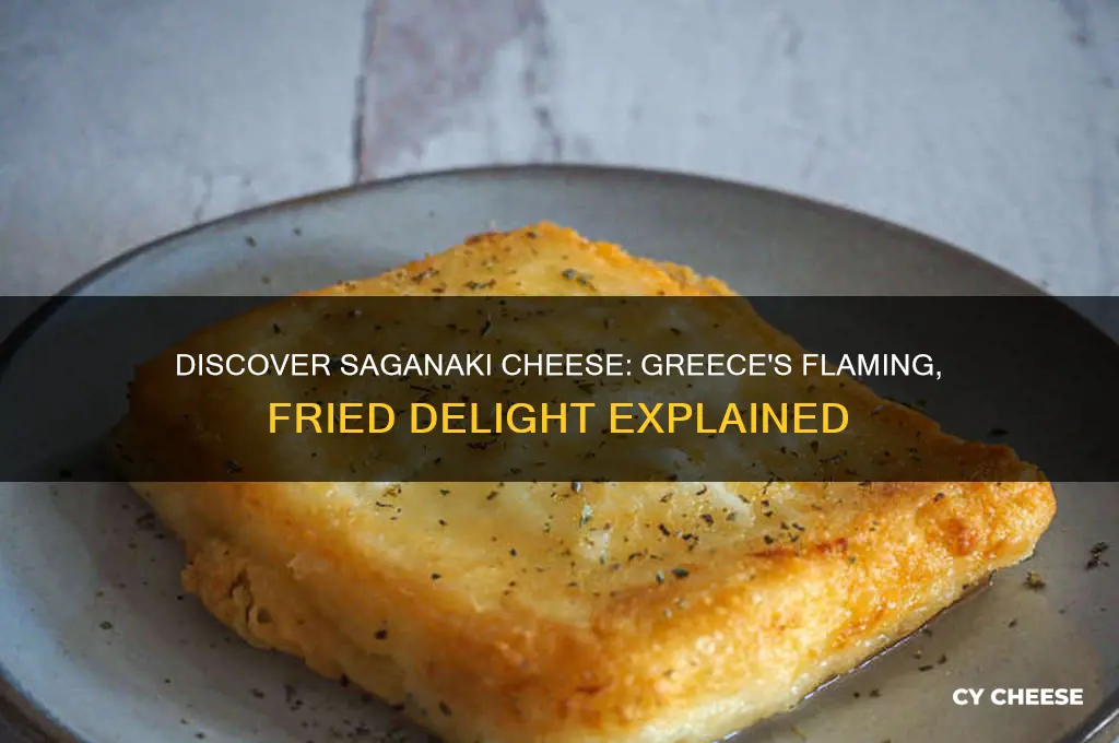 what is saganaki cheese
