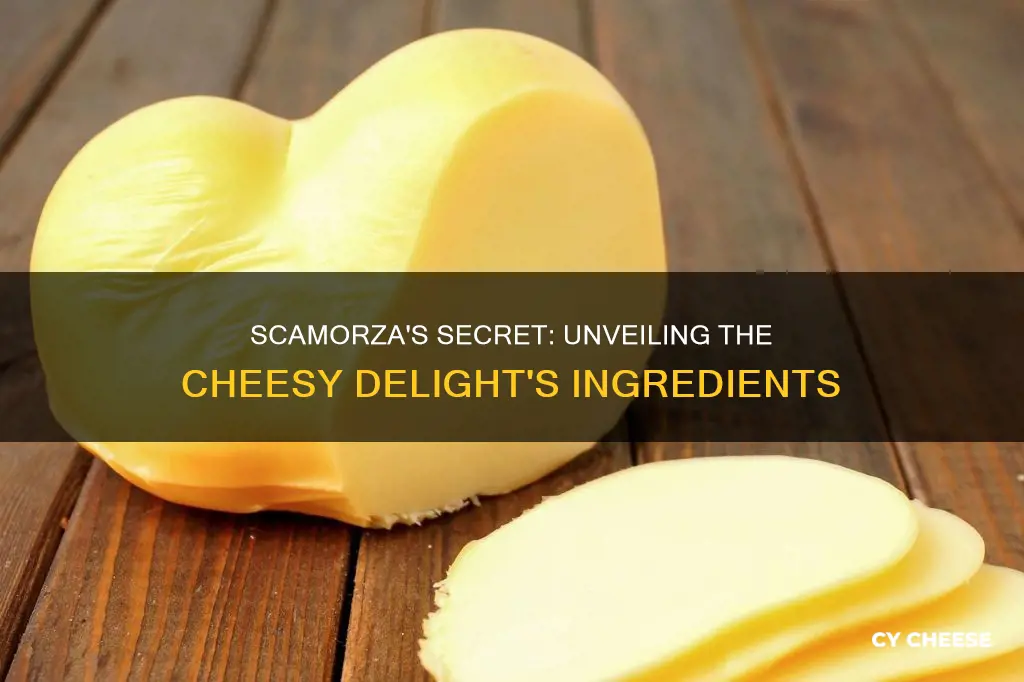 what is scamorza cheese made out of