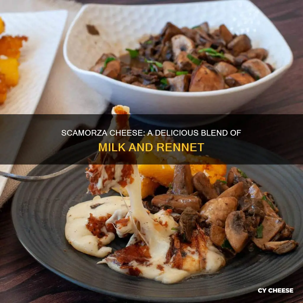 what is scamorza cheese made out of