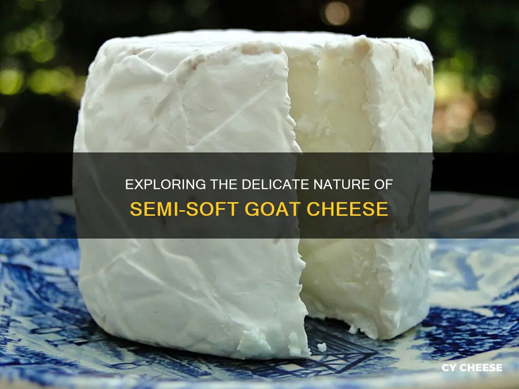 what is semi soft goat cheese