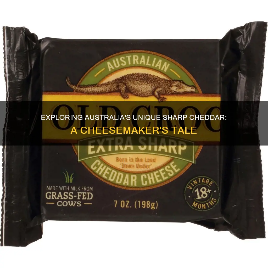 what is sharp cheddar cheese in australia