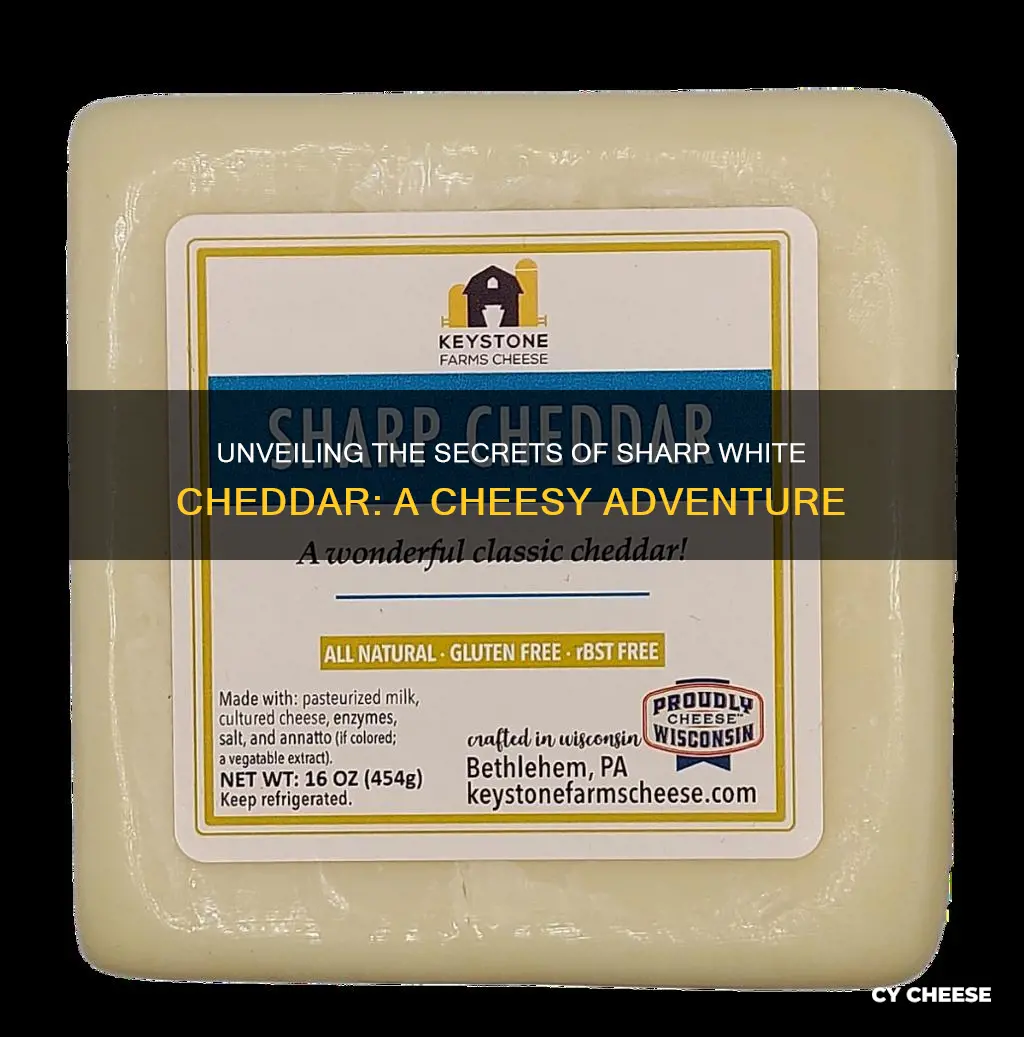 what is sharp white cheddar cheese