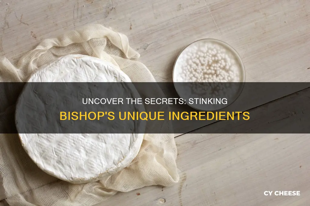 what is stinking bishop cheese made from