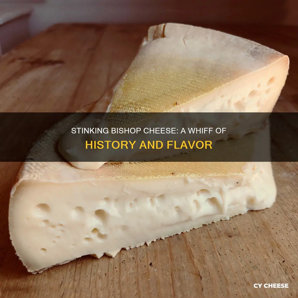 what is stinking bishop cheese made from