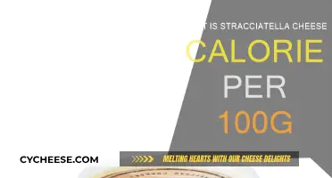 Stracciatella Cheese: Calorie Count and Nutrition Facts
